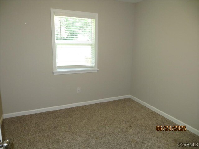 827 Ruthers Rd, North Chesterfield, VA 23235 - carpeted spare room featuring baseboards