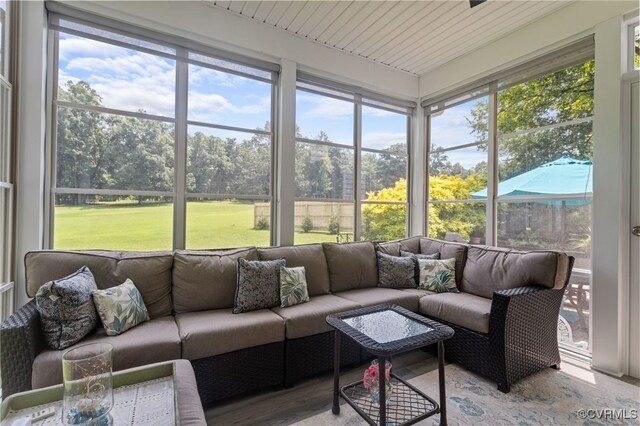 1638 Olde Links Dr, Powhatan, VA 23139 - sunroom / solarium with an outdoor hangout area and plenty of natural light