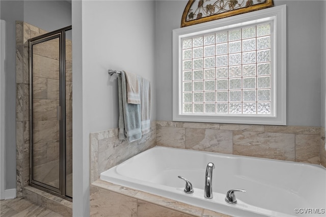 1638 Olde Links Dr, Powhatan, VA 23139 - full bath with a stall shower and a garden tub