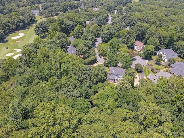 10801 Cherry Hill Dr, Glen Allen, VA 23059 - view of property location featuring a forest and a golf course