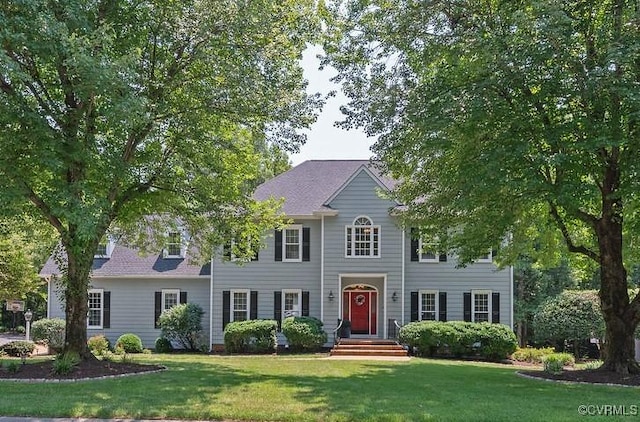 10801 Cherry Hill Dr, Glen Allen, VA 23059 - colonial house with a front lawn