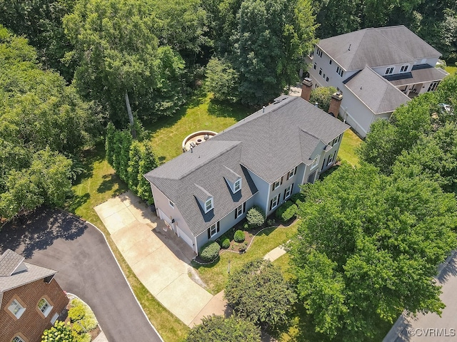 10801 Cherry Hill Dr, Glen Allen, VA 23059 - aerial view of property and surrounding area