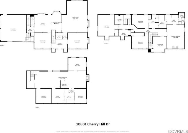 10801 Cherry Hill Dr, Glen Allen, VA 23059 - view of home floor plan