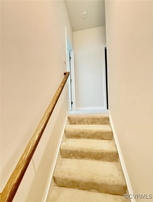 2007 Turtle Pkwy, Henrico, VA 23150 - stairs featuring carpet flooring