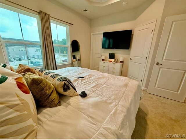 2007 Turtle Pkwy, Henrico, VA 23150 - bedroom featuring light carpet