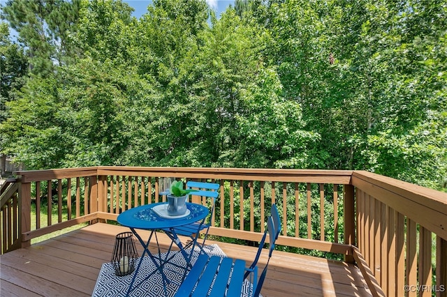 4107 Forest Vine Pl, Chesterfield, VA 23834 - view of wooden deck