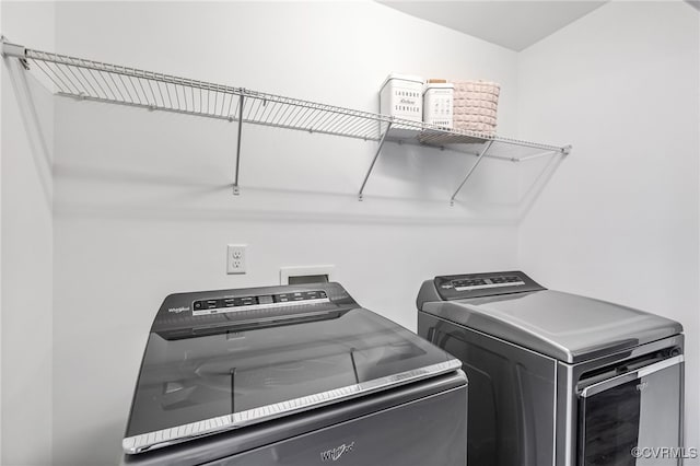 4107 Forest Vine Pl, Chesterfield, VA 23834 - washroom with washing machine and clothes dryer