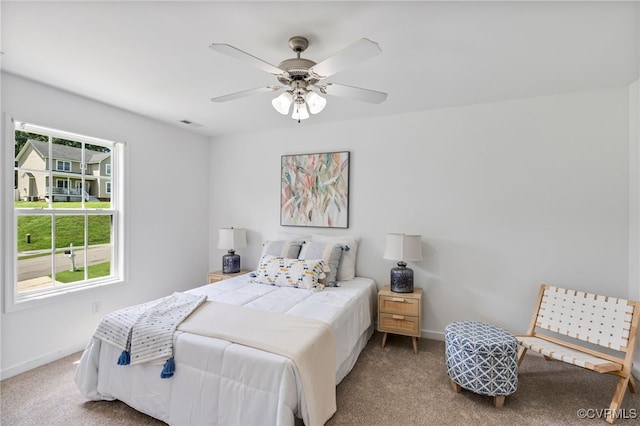 4107 Forest Vine Pl, Chesterfield, VA 23834 - carpeted bedroom with baseboards and ceiling fan
