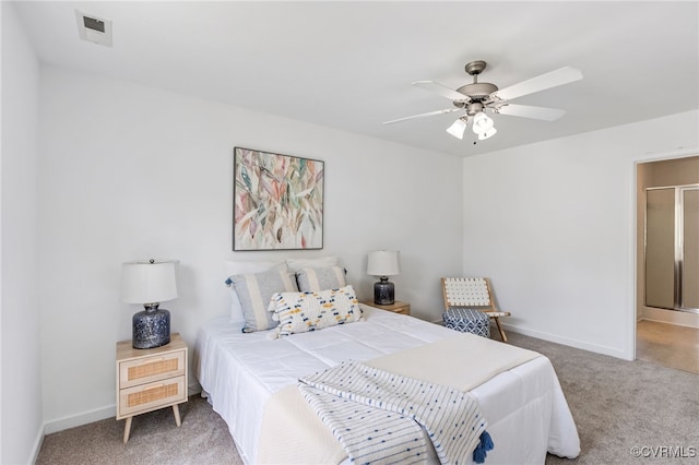4107 Forest Vine Pl, Chesterfield, VA 23834 - carpeted bedroom with baseboards and ceiling fan