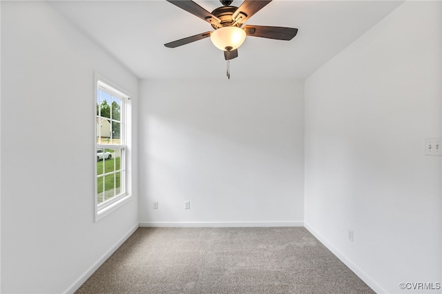 4107 Forest Vine Pl, Chesterfield, VA 23834 - spare room featuring carpet floors and ceiling fan