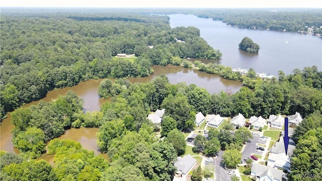 14715 Boyces Cove Dr, Midlothian, VA 23112 - bird's eye view of a large body of water