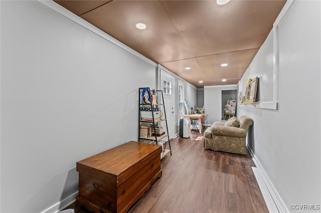 520 Monte Verde Rd, Center Cross, VA 22437 - living area with wood finished floors and recessed lighting