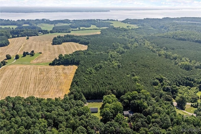 520 Monte Verde Rd, Center Cross, VA 22437 - drone / aerial view of a heavily wooded area