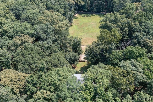 3180 Judes Ferry Rd, Powhatan, VA 23139 - aerial overview of property's location with a heavily wooded area
