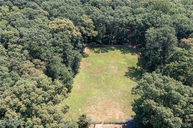 3180 Judes Ferry Rd, Powhatan, VA 23139 - view of property location featuring a heavily wooded area