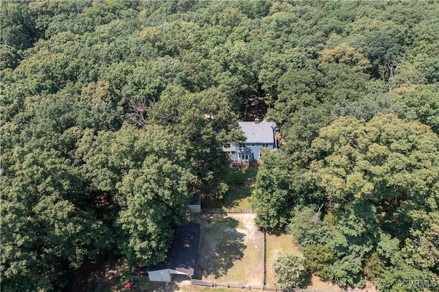 3180 Judes Ferry Rd, Powhatan, VA 23139 - view of property location with a heavily wooded area