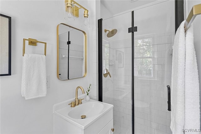 1908 Windsordale Dr, Henrico, VA 23229 - full bath featuring a stall shower and vanity