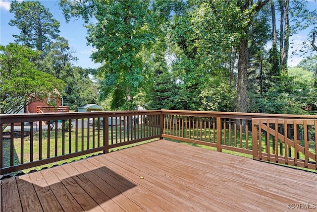 1908 Windsordale Dr, Henrico, VA 23229 - view of wooden deck