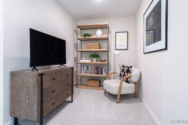 14645 Hancock Towns Dr Unit P-5, Chesterfield, VA 23832 - sitting room featuring carpet and baseboards