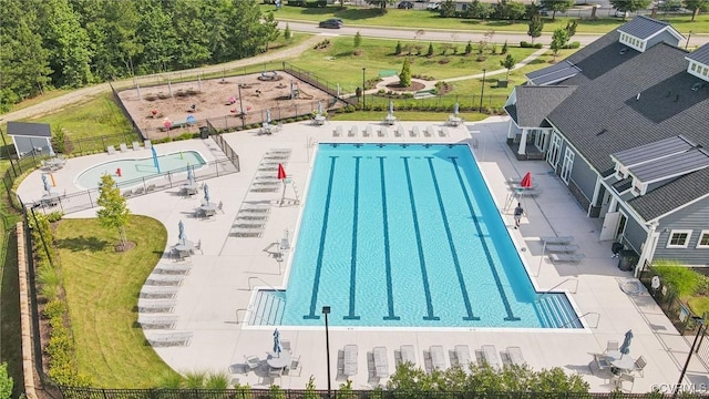 6017 Banyan Ln, Chesterfield, VA 23234 - community pool featuring a patio area