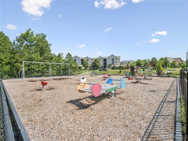 6017 Banyan Ln, Chesterfield, VA 23234 - community play area featuring a residential view