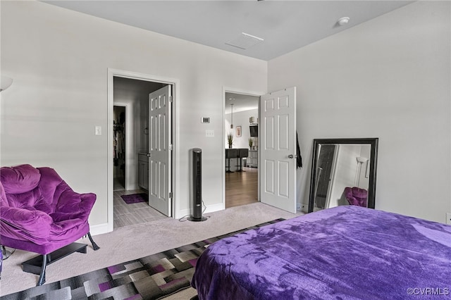 7001 Leire Ln, Chesterfield, VA 23832 - carpeted bedroom with ensuite bathroom