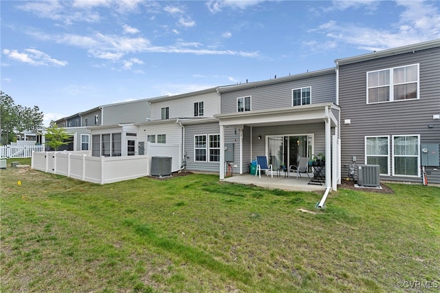 7001 Leire Ln, Chesterfield, VA 23832 - back of house with a patio area and a sunroom