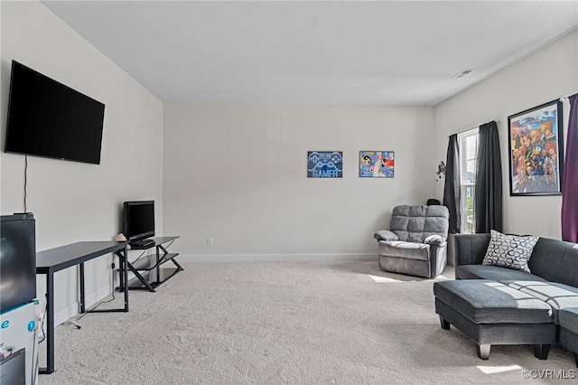 7001 Leire Ln, Chesterfield, VA 23832 - living area featuring carpet and baseboards