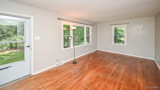 2131 Highland Dr, Powhatan, VA 23139 - unfurnished room featuring baseboards and wood finished floors