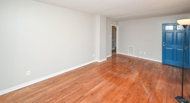 2131 Highland Dr, Powhatan, VA 23139 - spare room featuring wood finished floors and baseboards