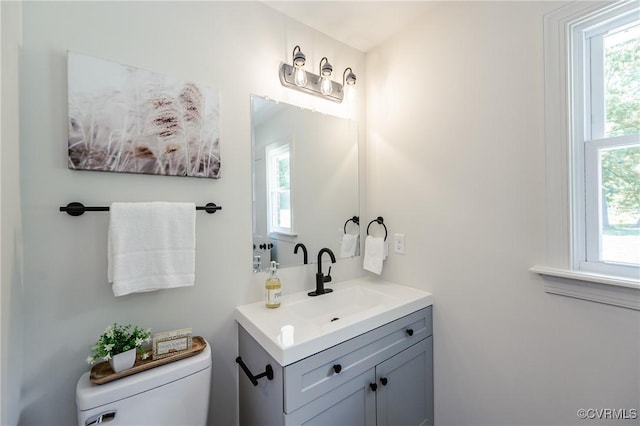 4300 N Courthouse Rd, Providence Forge, VA 23140 - bathroom with vanity and toilet