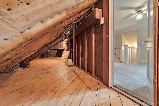 4305 Lakeview Rd, South Chesterfield, VA 23803 - attic with an upstairs landing