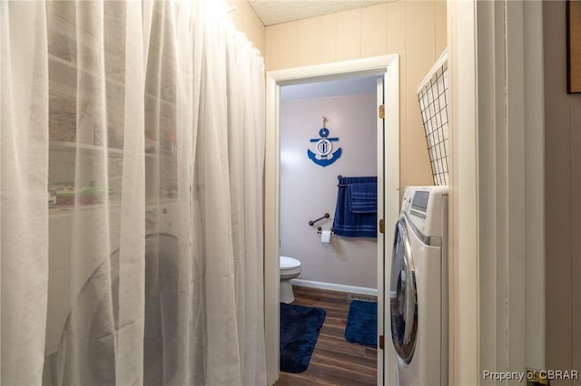 844 Rocky Point Lndg, Cobbs Creek, VA 23035 - full bath with washer / dryer and wood finished floors