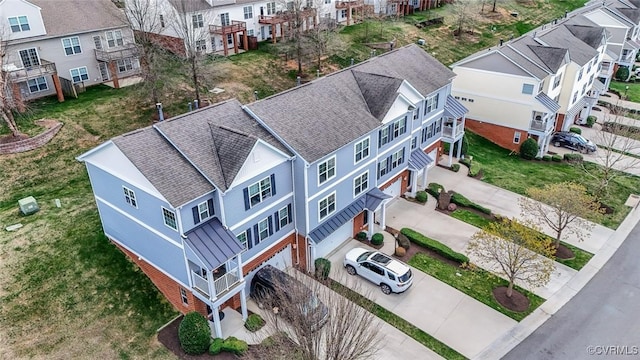 566 Abbey Village Cir, Midlothian, VA 23114 - aerial view of residential area