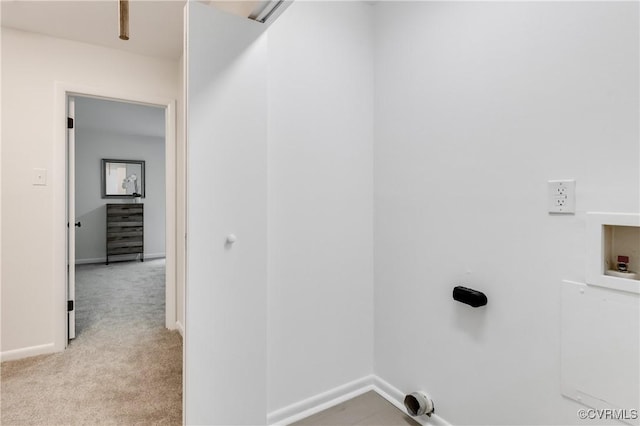 11904 W Briar Patch Dr, Midlothian, VA 23113 - laundry room featuring washer hookup and carpet floors