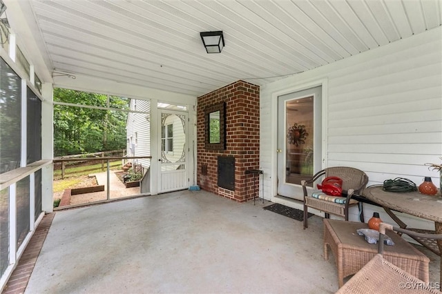 124 Gammons Vw, Bumpass, VA 23024 - view of sunroom / solarium