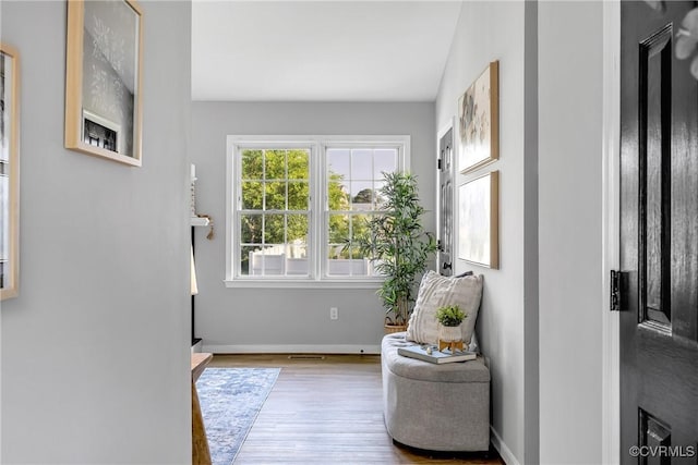 2505 Winston Ct, Glen Allen, VA 23060 - living area with wood finished floors and baseboards
