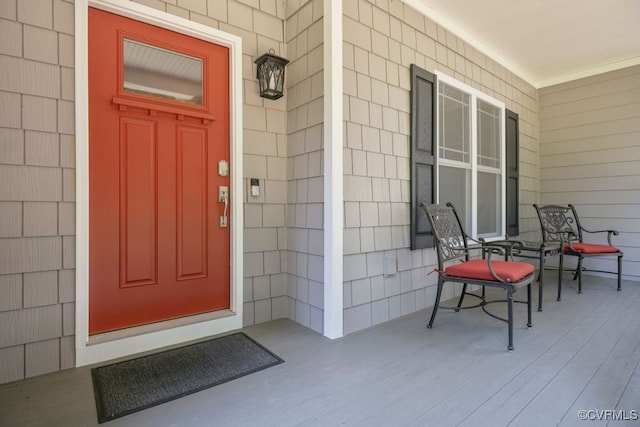 2432 Gammons Creek Dr, Maidens, VA 23102 - entrance to property featuring covered porch