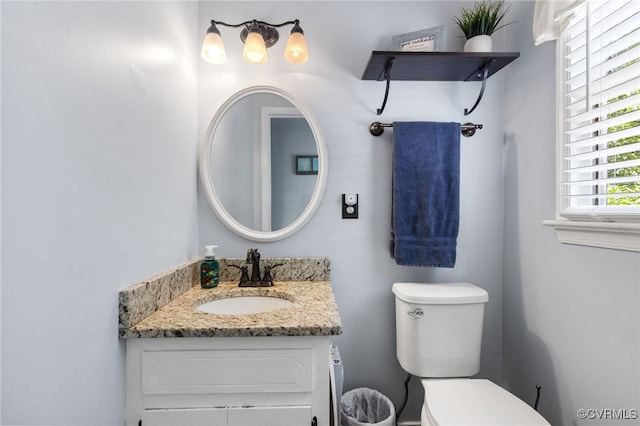 2708 Pineridge Ln, Powhatan, VA 23139 - bathroom with vanity and toilet