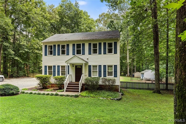 2708 Pineridge Ln, Powhatan, VA 23139 - view of colonial home