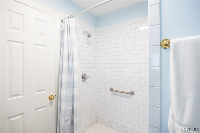 10966 Bland Ridge Dr, South Prince George, VA 23805 - bathroom featuring a shower stall