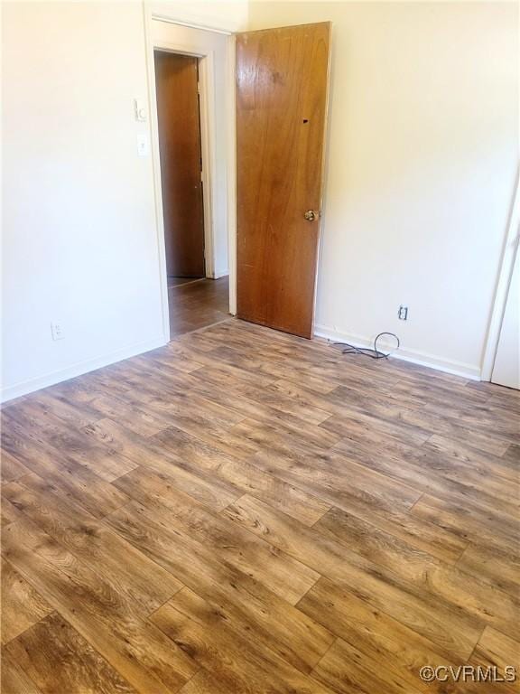 422 Walnut St, Petersburg, VA 23803 - unfurnished room with wood finished floors