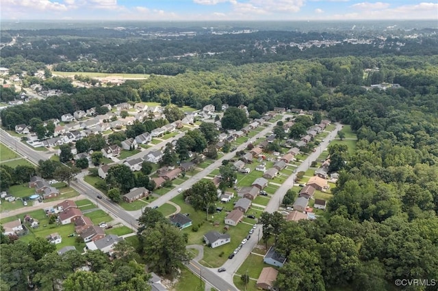 713 Lakeview Ave, Colonial Heights, VA 23834 - aerial overview of property's location featuring nearby suburban area
