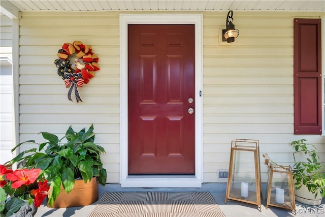 4115 Stonewood Ln, Williamsburg, VA 23188 - view of exterior entry with a porch