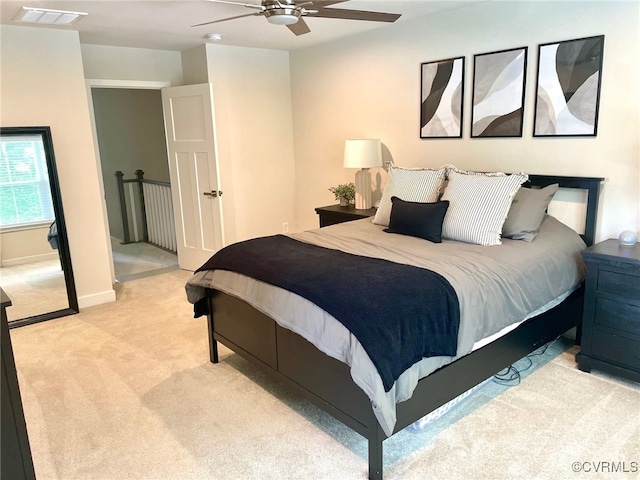 10904 Genito Square Dr, Chesterfield, VA 23112 - bedroom with carpet flooring and ceiling fan
