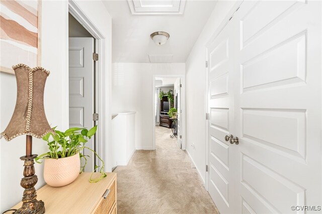 7828 Vermeil St, North Chesterfield, VA 23237 - hall with light carpet and baseboards