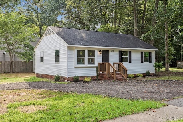 5720 Centerville Rd, Williamsburg, VA 23188 - ranch-style home with a shingled roof