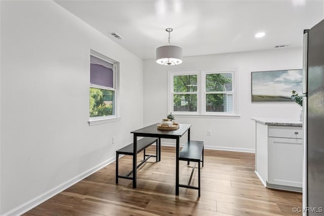 5720 Centerville Rd, Williamsburg, VA 23188 - dining room featuring plenty of natural light and wood finished floors