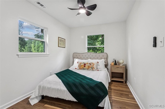 5720 Centerville Rd, Williamsburg, VA 23188 - bedroom featuring wood finished floors and ceiling fan