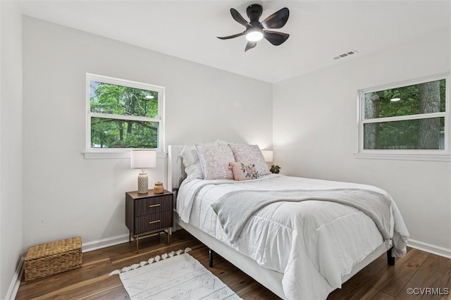 5720 Centerville Rd, Williamsburg, VA 23188 - bedroom featuring wood finished floors and ceiling fan
